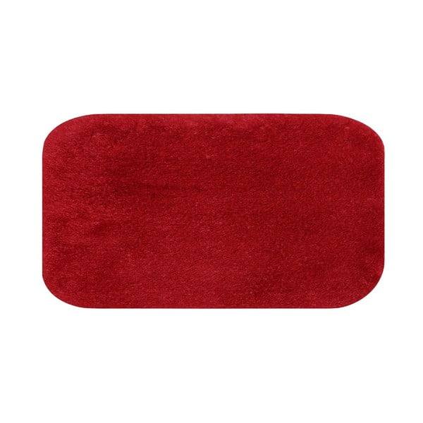 Raudonas vonios kilimėlis "Confetti Miami", 57 x 100 cm
