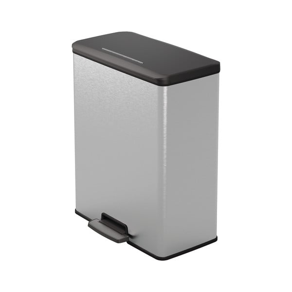 65 l plastikinė šiukšlių dėžė su pedalais Rectangular - Curver