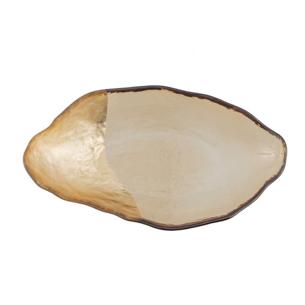 Iš stiklo dekoratyvinis dubuo 13x23 cm – Ixia-image-2