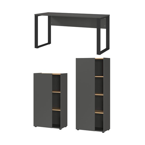 Biuro baldų rinkinys 60x150 cm Adrano – Germania