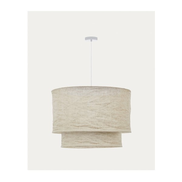 Smėlio spalvos šviestuvo gaubtas ø 60 cm Mariela – Kave Home-image-2
