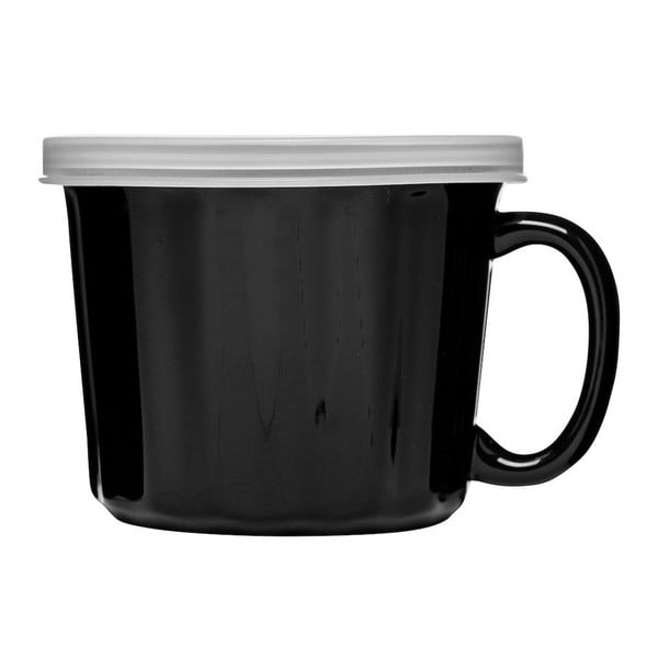 Juodas sriubos puodelis Sagaform, 500 ml-image-1
