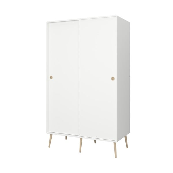 Balta spinta su stumdomomis durimis 113x190 cm Softline - Tvilum-image-1