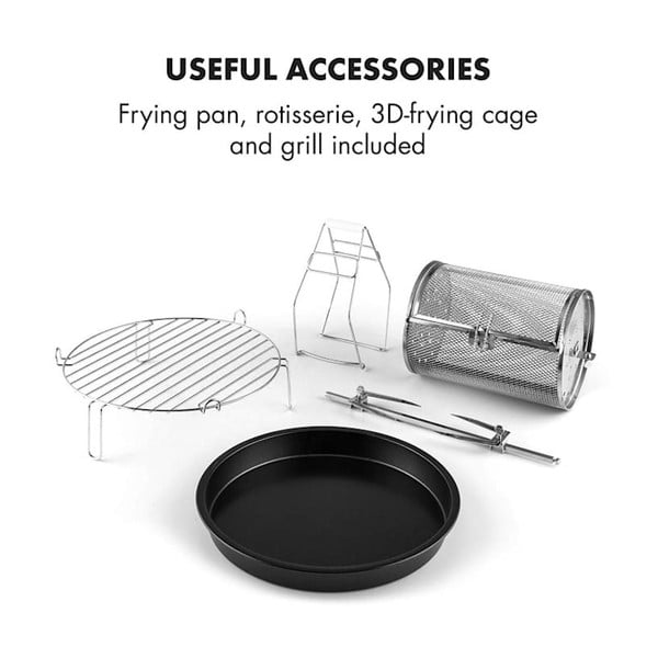 Karšto oro gruzdintuvė Klarstein VitAir Fryer-image-4