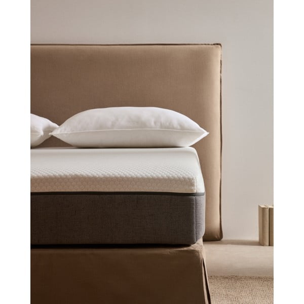 Vidutinio kietumo putų čiužinys su nuimamu sluoksniu/antialerginis 150x200 cm Eva – Kave Home-image-1