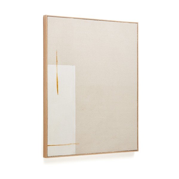 Paveikslas tapyba rankomis (tapyba) su rėmeliu/tapyba ant drobės 80x100 cm Salin – Kave Home