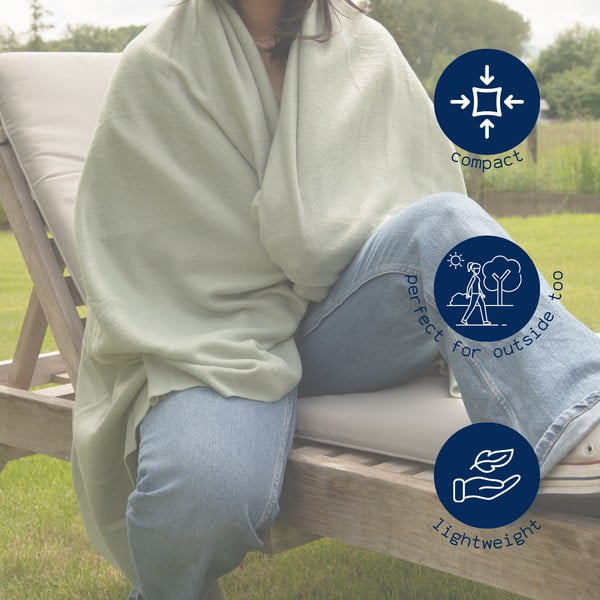 Ruda fleece tipo antklodė ir pledas 130x160 cm Riso – Tiseco Home Studio-image-2