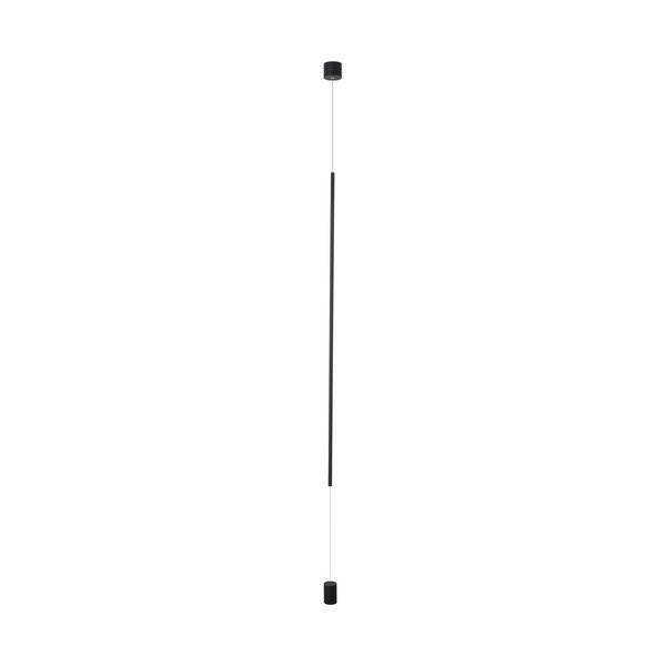 Matinės juodos spalvos iš aliuminio pastatomas šviestuvas LED (aukštis 300 cm) Elettra – Nova Luce