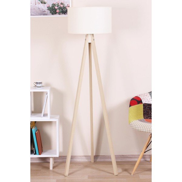 Smėlio/natūralios spalvos pastatoma lempa - Magenta Home-image-1