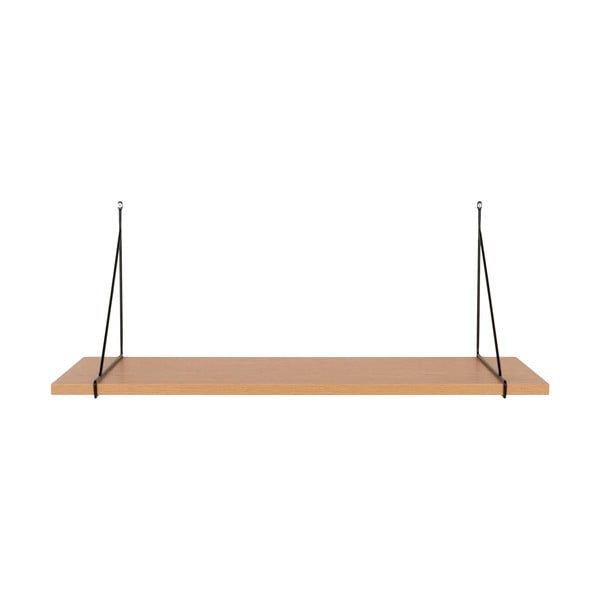 Sieninė lentyna natūralios spalvos iš uosio 80 cm Chiba – House Nordic