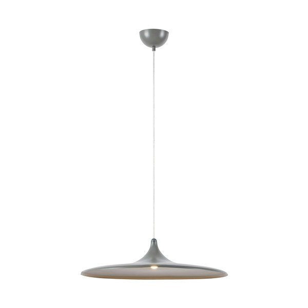 Pilkos spalvos iš metalo kabantis šviestuvas LED su pritemdymo funkcija ø57x13 cm Beam – Markslöjd