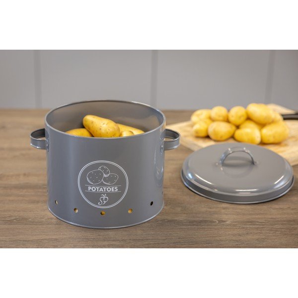 Iš plieno maisto laikymo indas bulvėms Secret Du Potager – Esschert Design-image-1