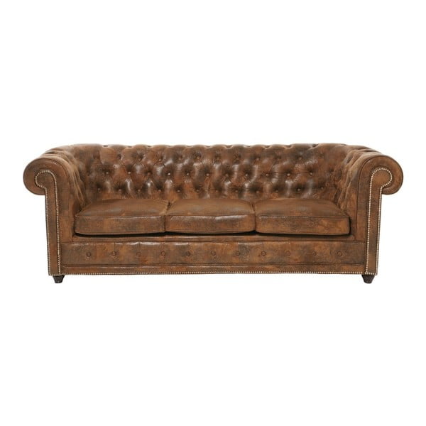 Trijų vietų sofa "Kare Design Cambridge Vintage
