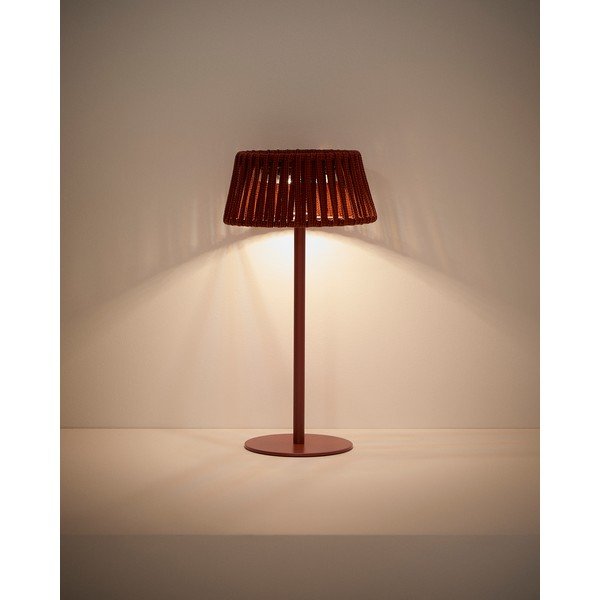 Stalinis/nešiojamas lauko šviestuvas LED saulės baterijos (aukštis 30 cm) Aldet – Kave Home-image-2