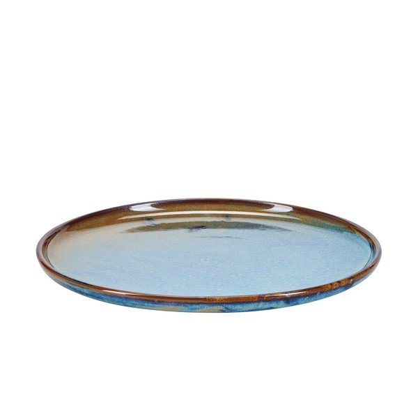 Mėlyna porcelianinė lėkštė Bahne & CO Space, ø 26,5 cm