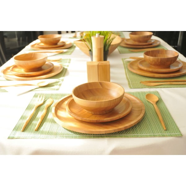 Bambukiniai stalo įrankiai Bambum, 18 vnt.-image-1