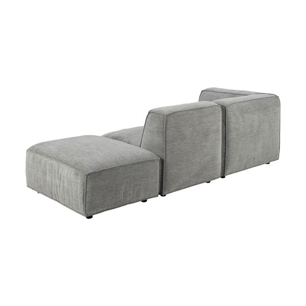 Šviesiai pilka modulinė sofa Bonami Selection Fairfield, kampas dešinėje-image-4