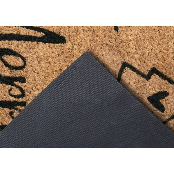 Iš kokoso pluošto grindų kilimėlis su Kalėdų motyvu 45x75 cm – Hanse Home-image-2