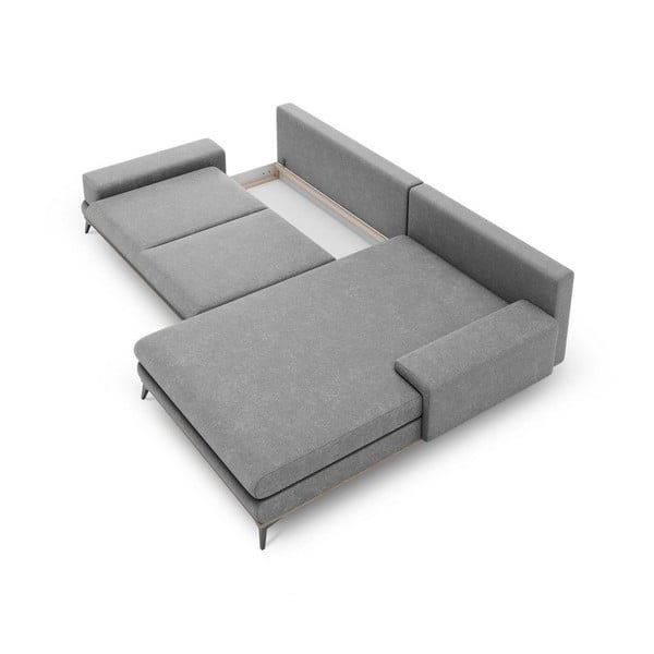 Pilka sofa lova Windsor & Co Sofos Planet, dešinysis kampas-image-3