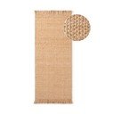 Apverčiamas/rankų darbo natūralios spalvos iš džiuto kilimas 80x200 cm Fjord – Hanse Home