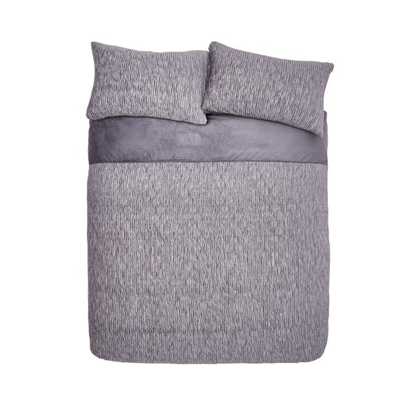 Dvigulė patalynė pilkos spalvos 200x200 cm Allure Sparkle – Catherine Lansfield-image-2