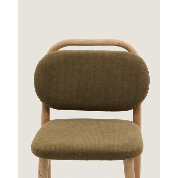 Khaki spalvos baro taburetė (sėdynės aukštis 66 cm) Helda – Kave Home-image-1
