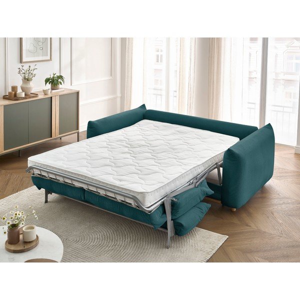 Sulankstoma sofa mėlynos spalvos 234 cm Ernest – Bobochic Paris-image-1