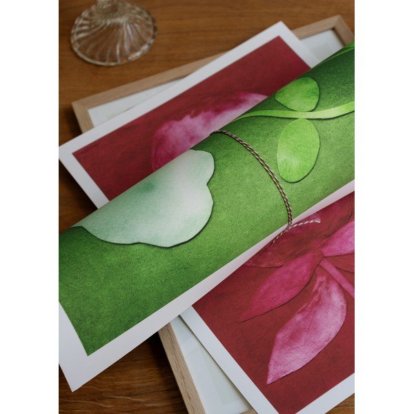 Plakatas 50x70 cm Peas in Bloom – Anna Ravn Bjørn – The Poster Club-image-2