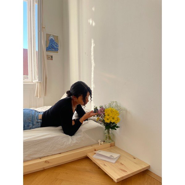 Natūralios spalvos naktiniai staliukai 2 vnt. Dock – Karup Design-image-3