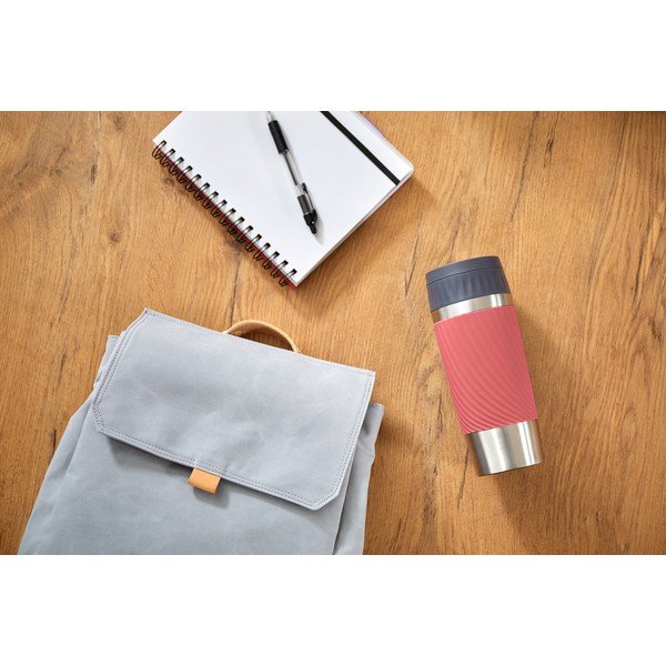 Raudonas termo puodelis 0,36 l Easy Twist - Tefal-image-2