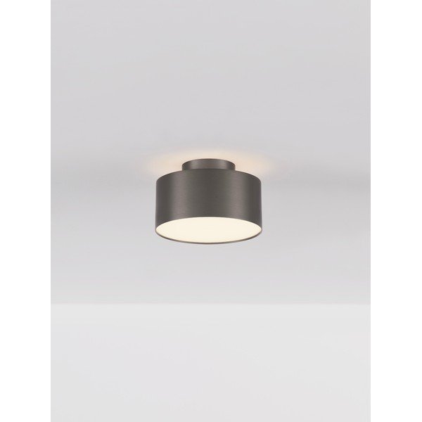 Pilkos spalvos iš aliuminio lubinis šviestuvas LED Ozen – Nova Luce-image-3