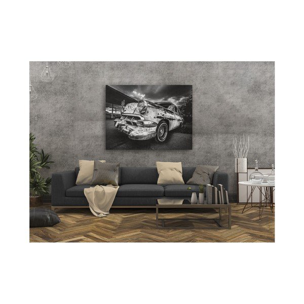 Vaizdas Styler drobė Silver Old Car, 85 x 113 cm-image-1