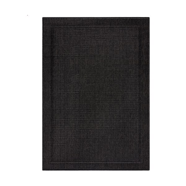 Lauko kilimas tamsiai pilkos spalvos 133x170 cm Weave – Flair Rugs