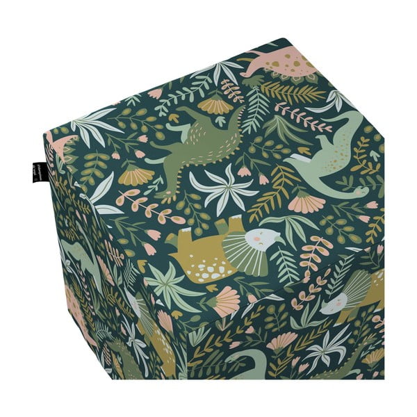 Žalias kūdikių pufas Magic - Yellow Tipi-image-1