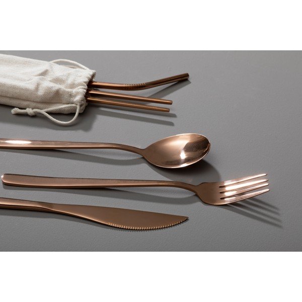 Stalo įrankiai vario spalvos iš nerūdijančio plieno 6 vnt. Mimo – Premier Housewares-image-1