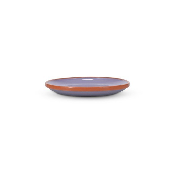 Oranžinės spalvos/violetinės spalvos desertinė iš akmens masės lėkštė ø 18 cm Duo – ONA-image-3