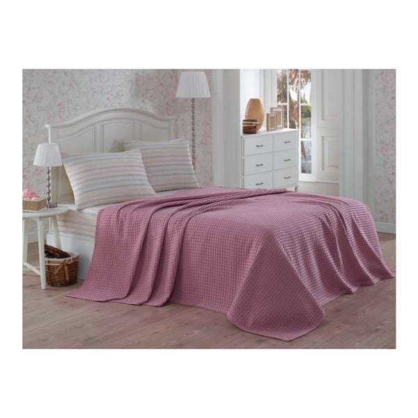 Medvilninis viengulės lovos užvalkalas su paklode ir pagalvių užvalkalais Rosso, 160 x 230 cm