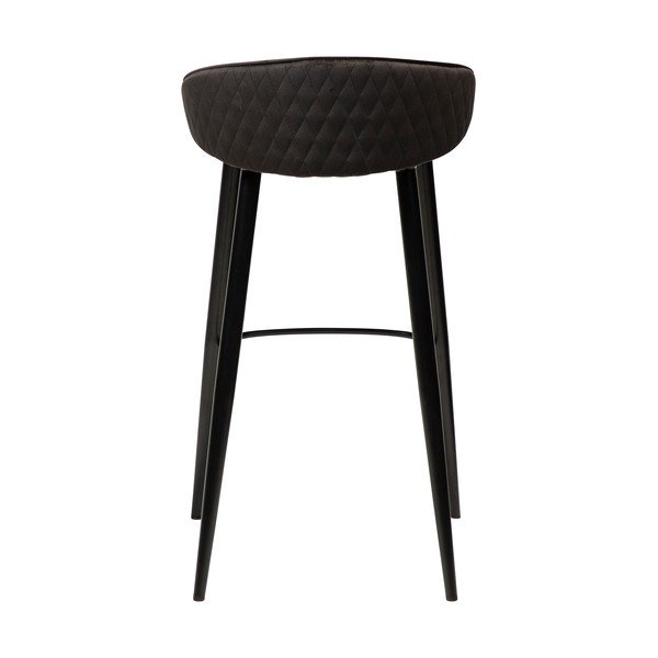 Juodo aksomo baro kėdė DAN-FORM Denmark Dual, aukštis 91 cm-image-2
