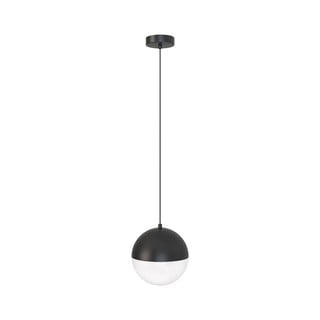 Juodas pakabinamas šviestuvas SULION Eclipse, aukštis 150 cm