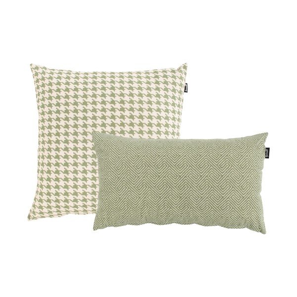 Žalia ir balta lauko pagalvė Hartman Poule, 50 x 50 cm-image-3