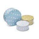 Iš plieno maisto laikymo indai 3 vnt. tortams English Meadow – Cooksmart ®