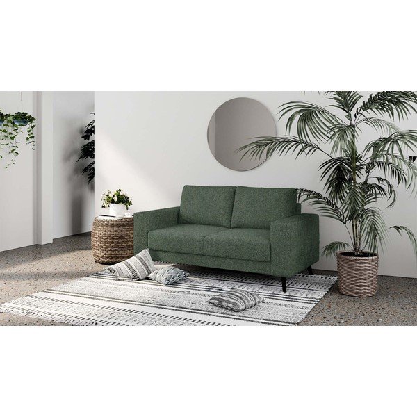 Tamsiai žalios spalvos sofa 168 cm Fynn – Ghado-image-1