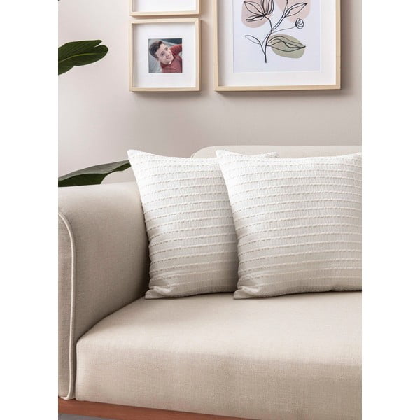 Dekoratyviniai pagalvių užvalkalai 2 vnt. 43x43 cm – Mioli Decor-image-2