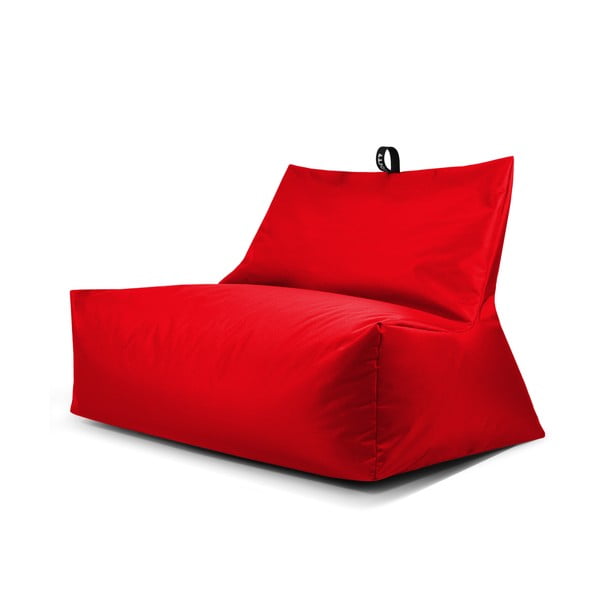 Raudonos spalvos sėdmaišis Icy Sofa – So Soft?