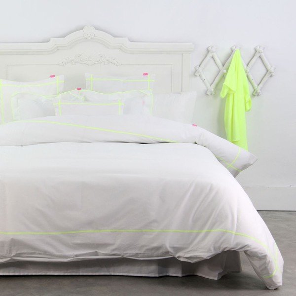 Antklodės užvalkalas "Basic Fluor Yellow", 140x200 cm-image-2