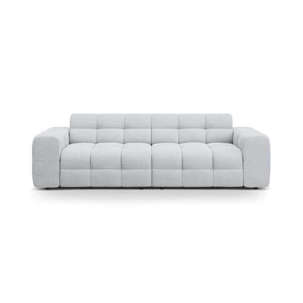 Šviesiai pilkos spalvos sofa 255 cm Kendal – Micadoni 
