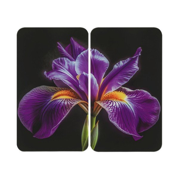 Iš grūdinto stiklo viryklės dangčiai 2 vnt. 52x30 cm Abdeckplatte  – Wenko