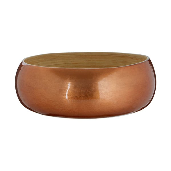 Rožinio aukso spalvos bambukinis dubuo Premier Housewares, ⌀ 25 cm