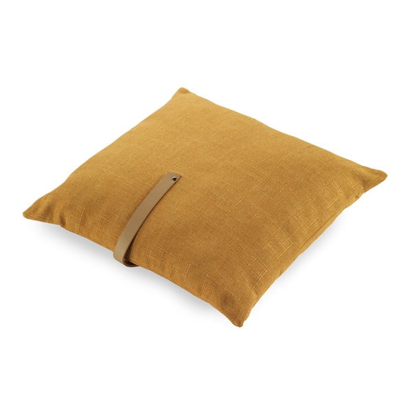 Geltonos spalvos pagalvėlė su užpildu "Žąsys" Niujorkas, 45 x 45 cm