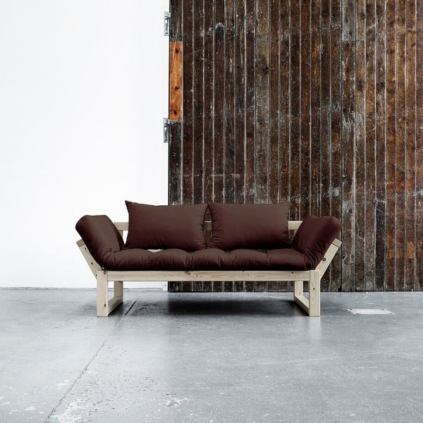 Sofa "Karup Edge Natural/Brown